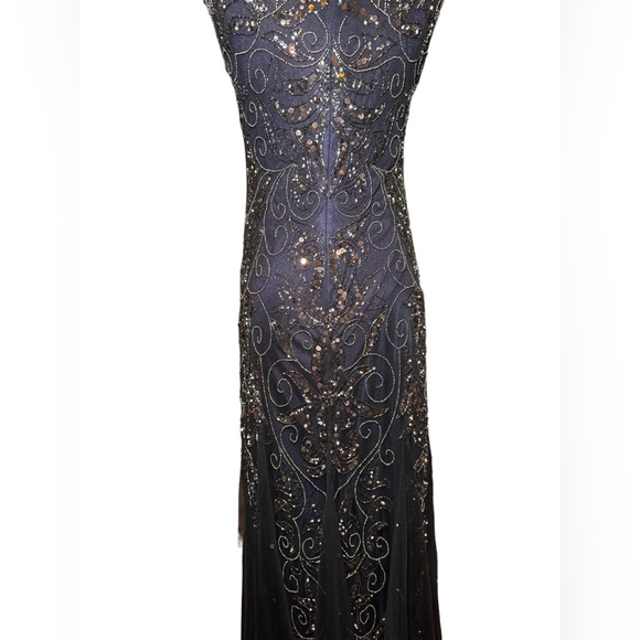 Pisarro Nights navy beaded size 4P - Picture 9 of 12